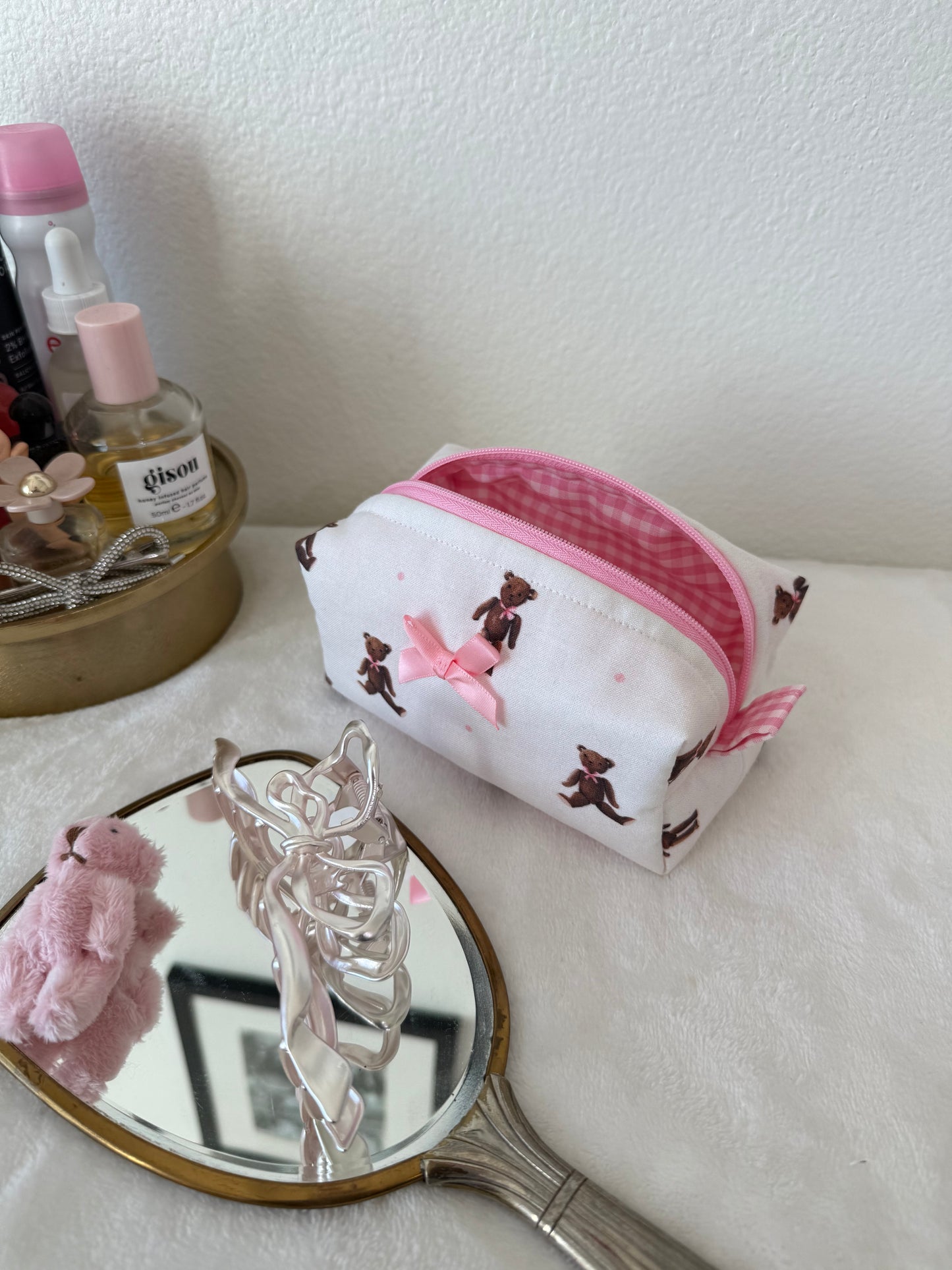 Teddy Small Lippy Makeup Pouch