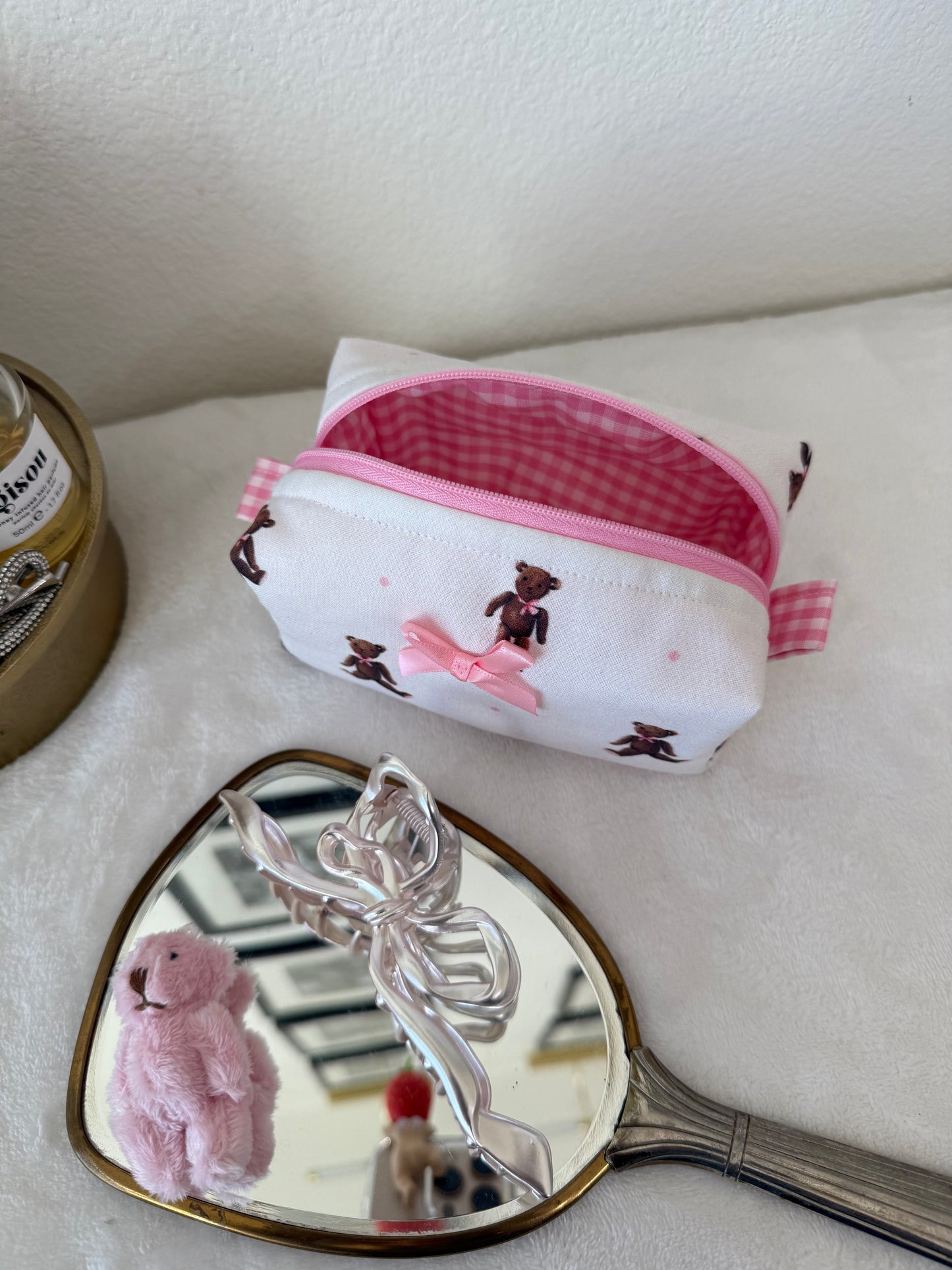 Teddy Small Lippy Makeup Pouch