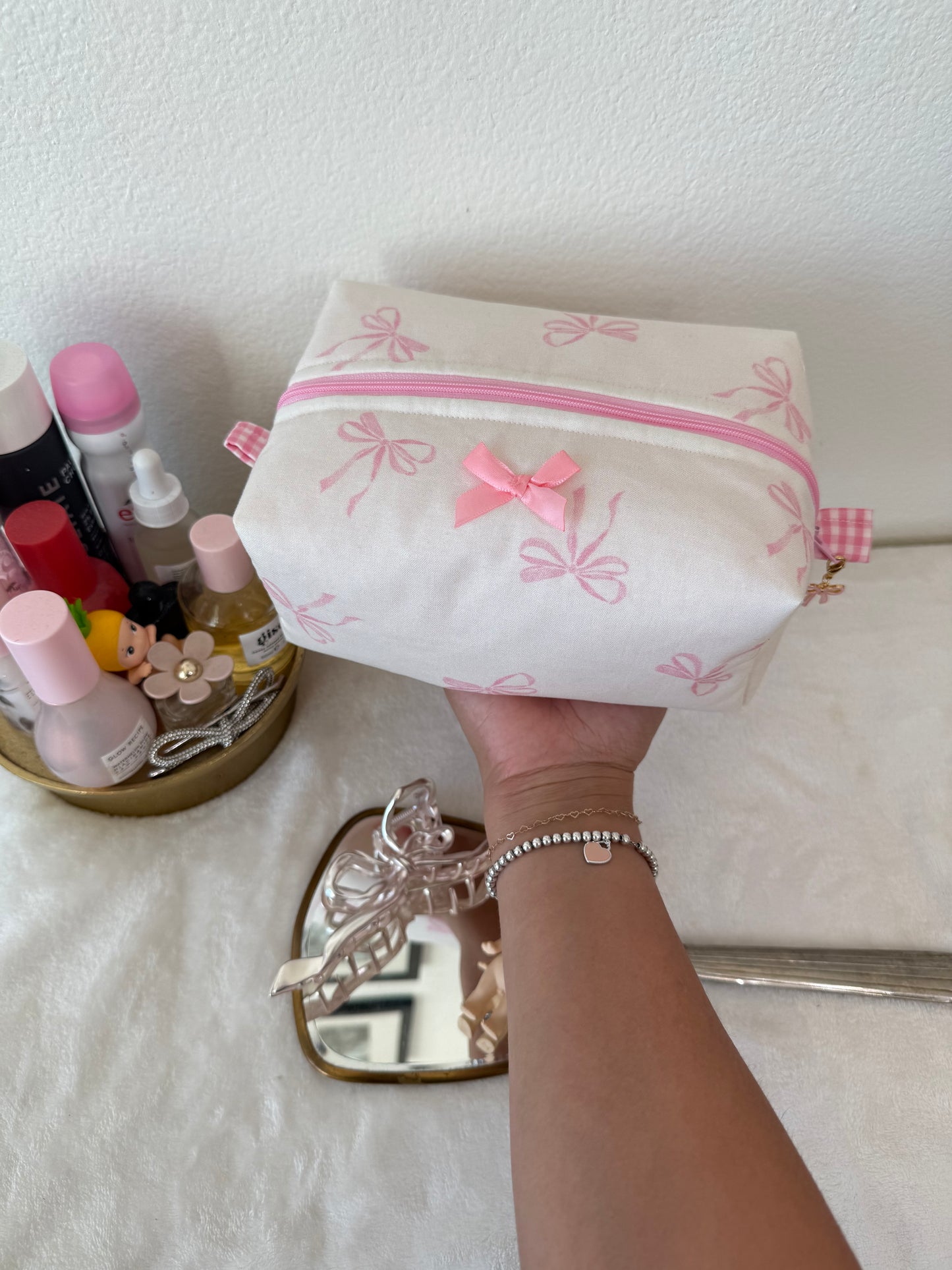 Coquette Medium Makeup Pouch